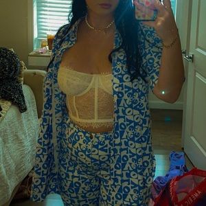 MOTEL ROCKS BUTTON UP SHIRT